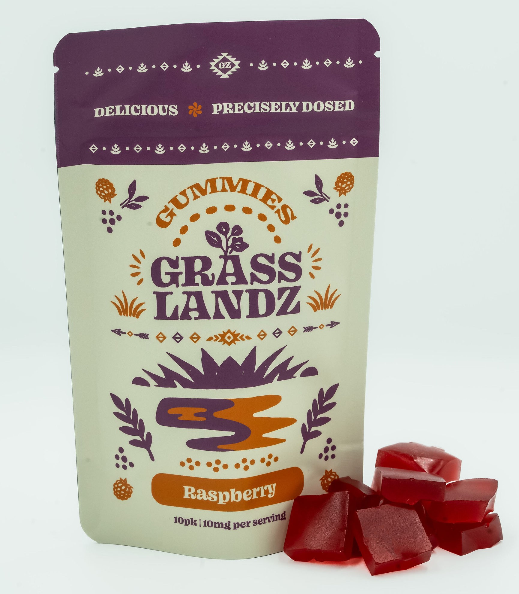 Grasslandz | 100mg Edible | Raspberry