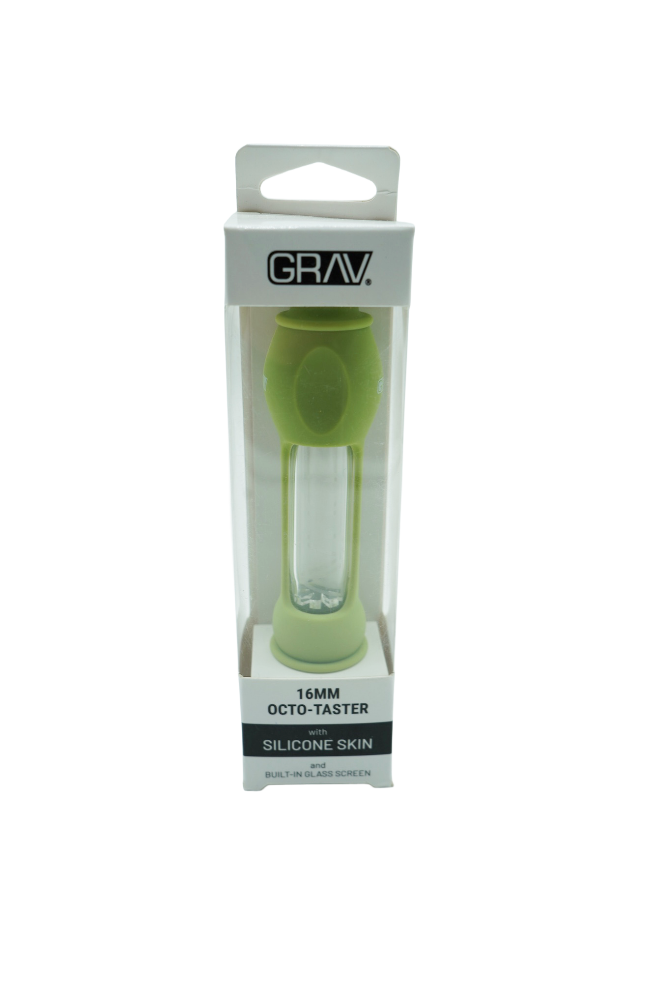 GRAV | 16mm Octo-Taster w/ Silicone | Lime