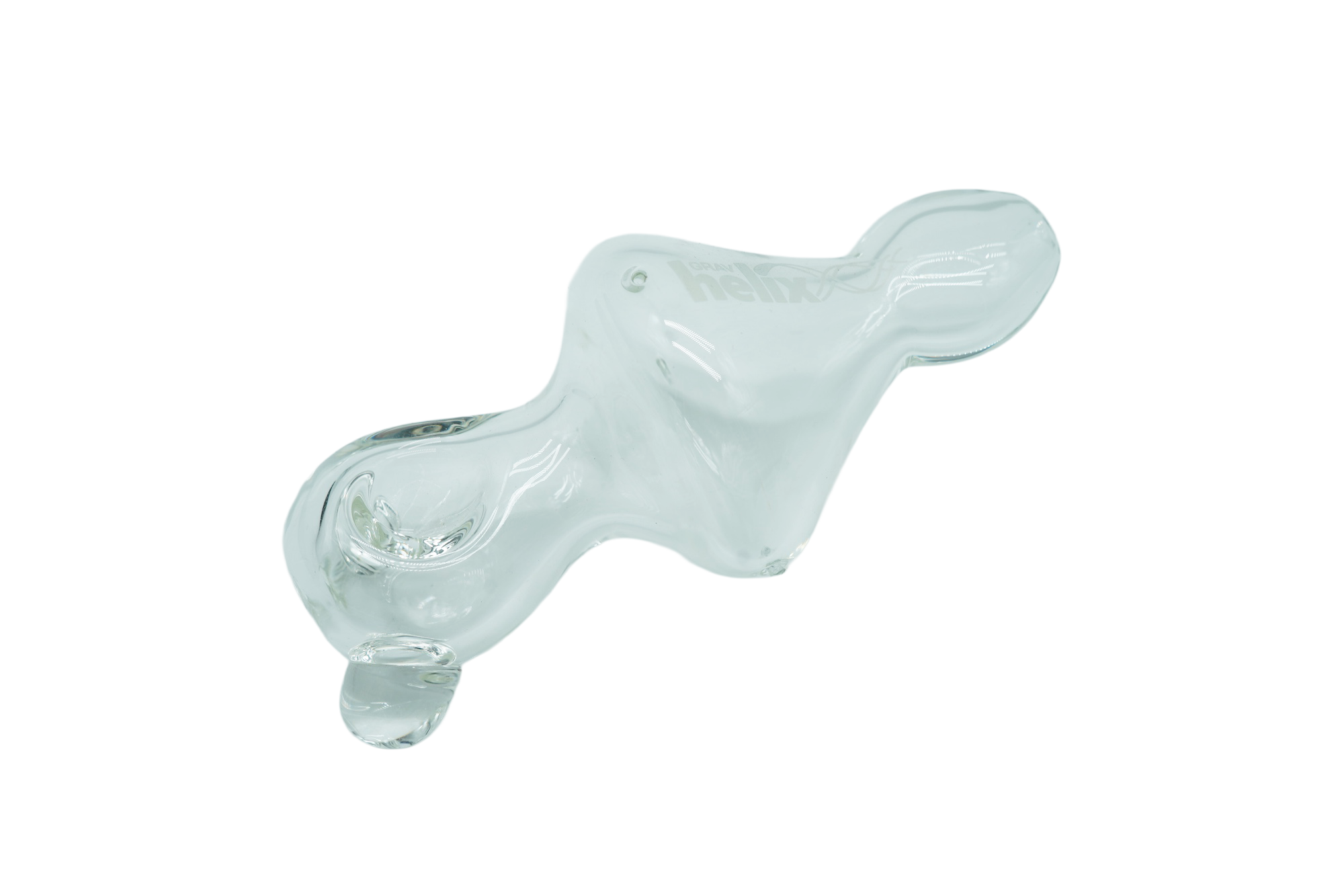GRAV | Helix Mini Hand Pipe | Clear
