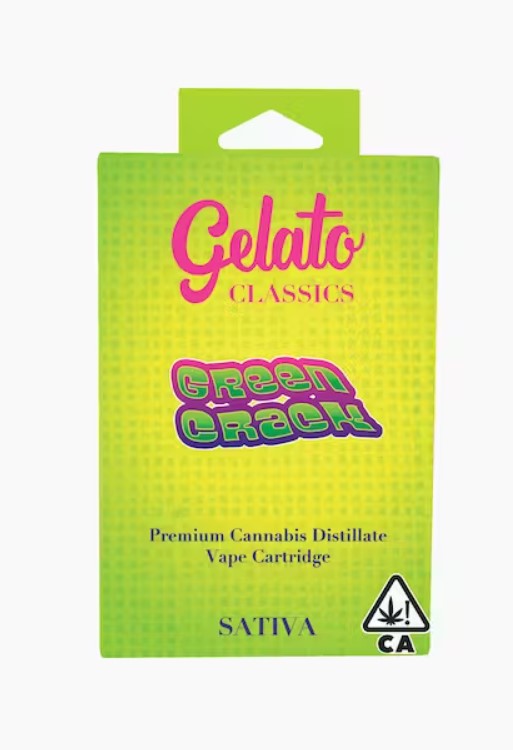 Gelato 1g Green Crack Cartridge (Sativa)