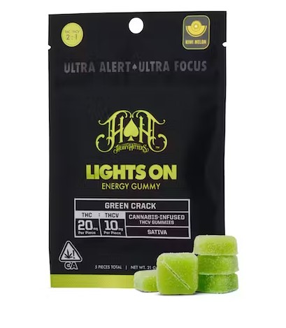 Heavy Hitters Green Crack THCV Gummies