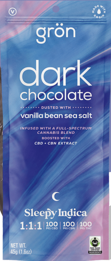 Dark Chocolate 1:1:1, Chocolate Bar, Full Size
