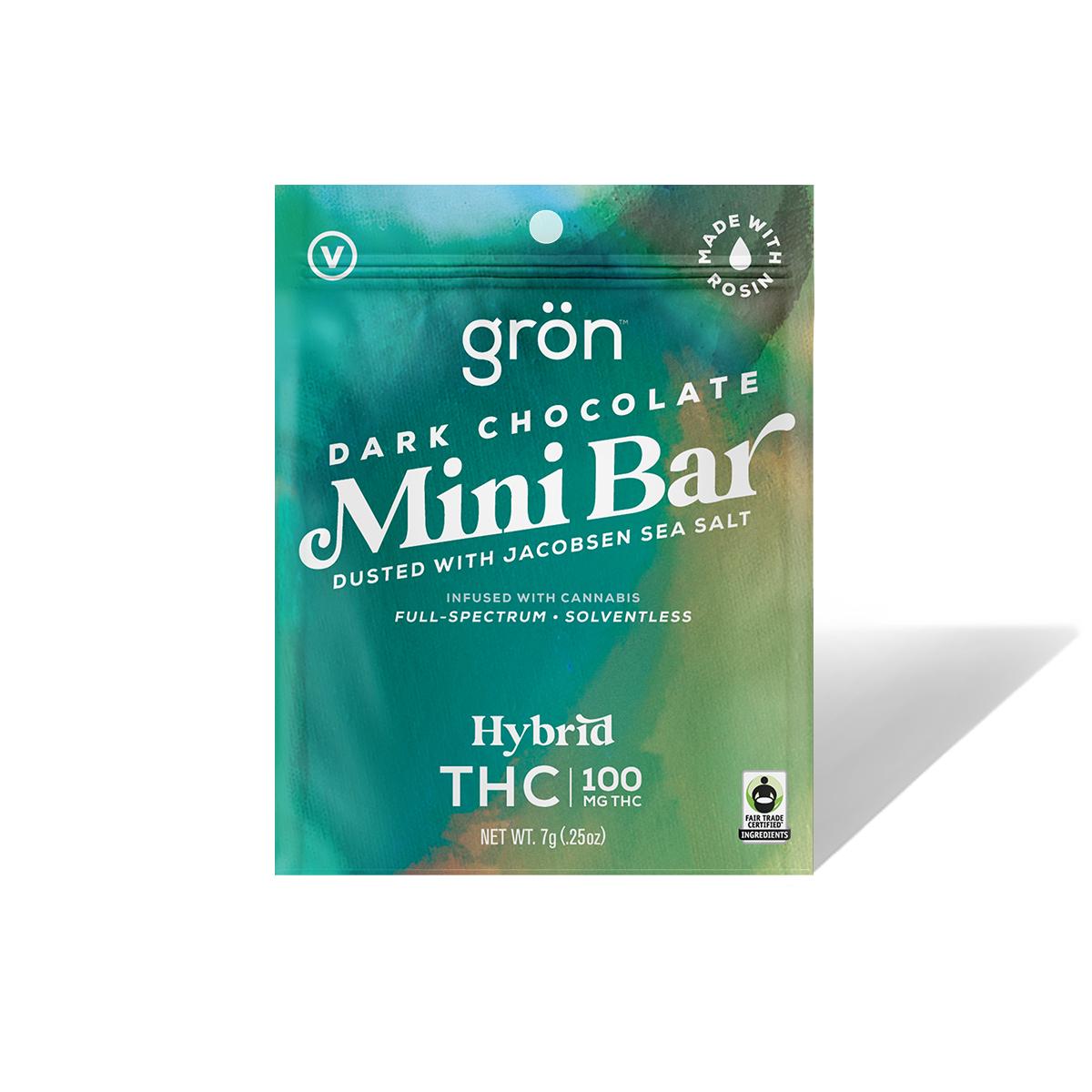 Gron | Mini Bar | Dark Chocolate Bar Single