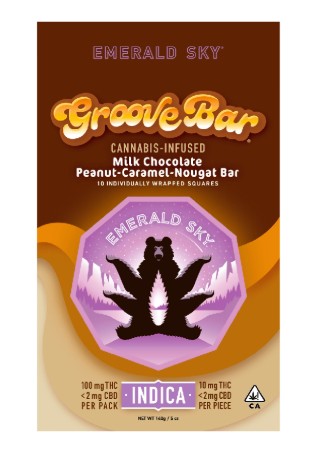 Emerald Sky 10mg INDICA Groove Bar 10pk