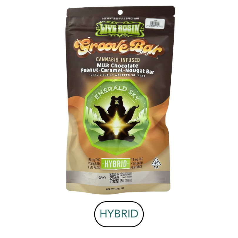 Emerald Sky - Groove Bar - Hybrid - Edible - 10pk - 100MG