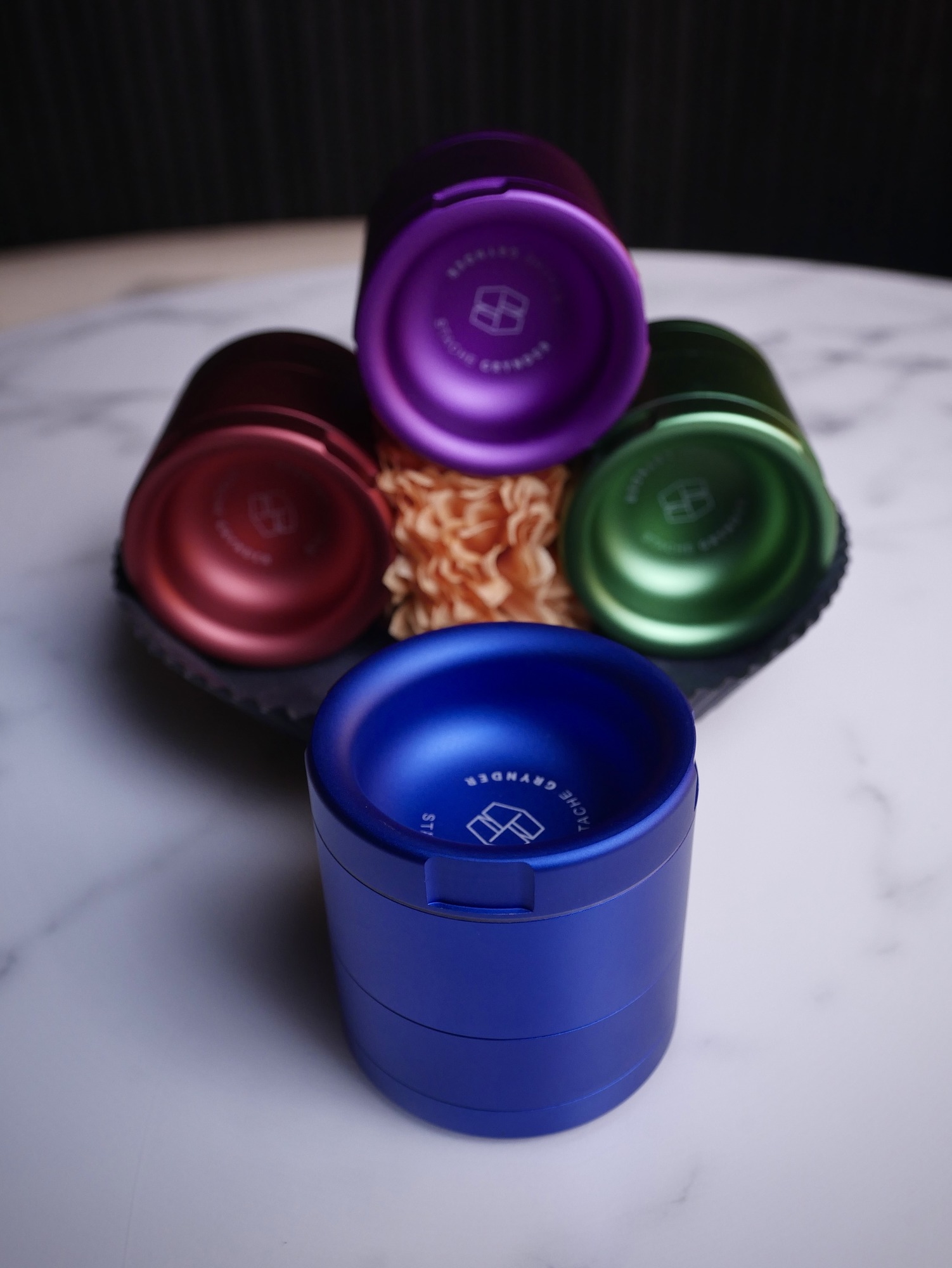Stache | Grinder | Blue 4pc