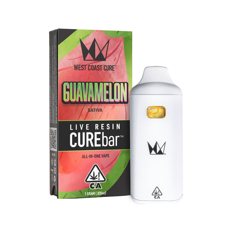 West Coast Cure - Guavamelon Live Resin CUREbar 1g