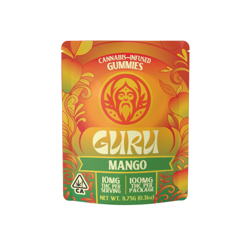 GURU - Mango Gummy - 100mg - Edible