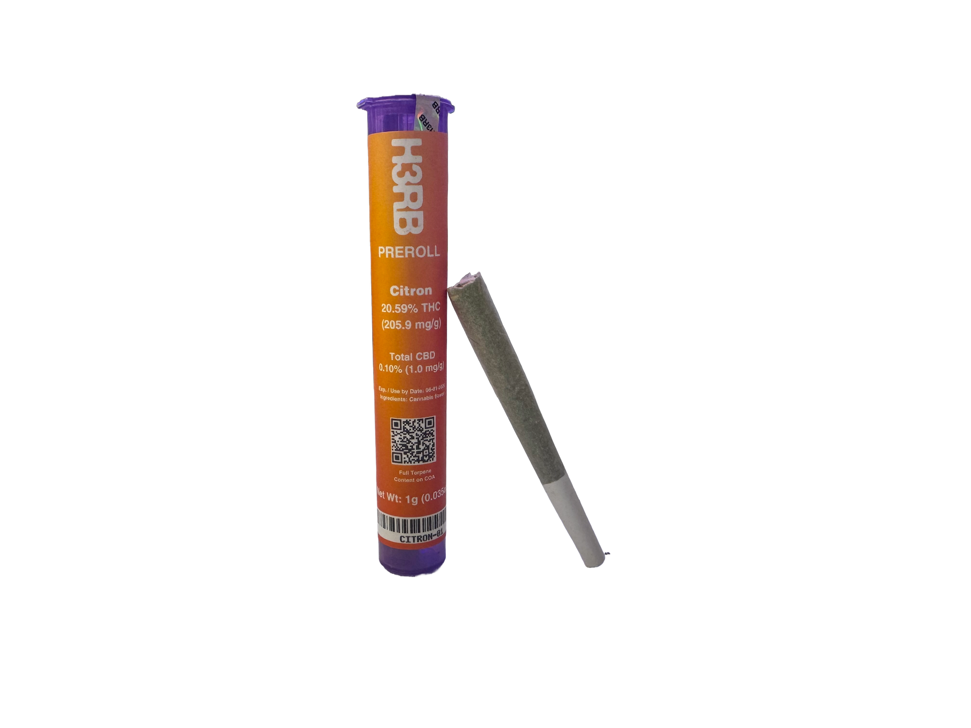 Citron 1g Preroll | H3RB