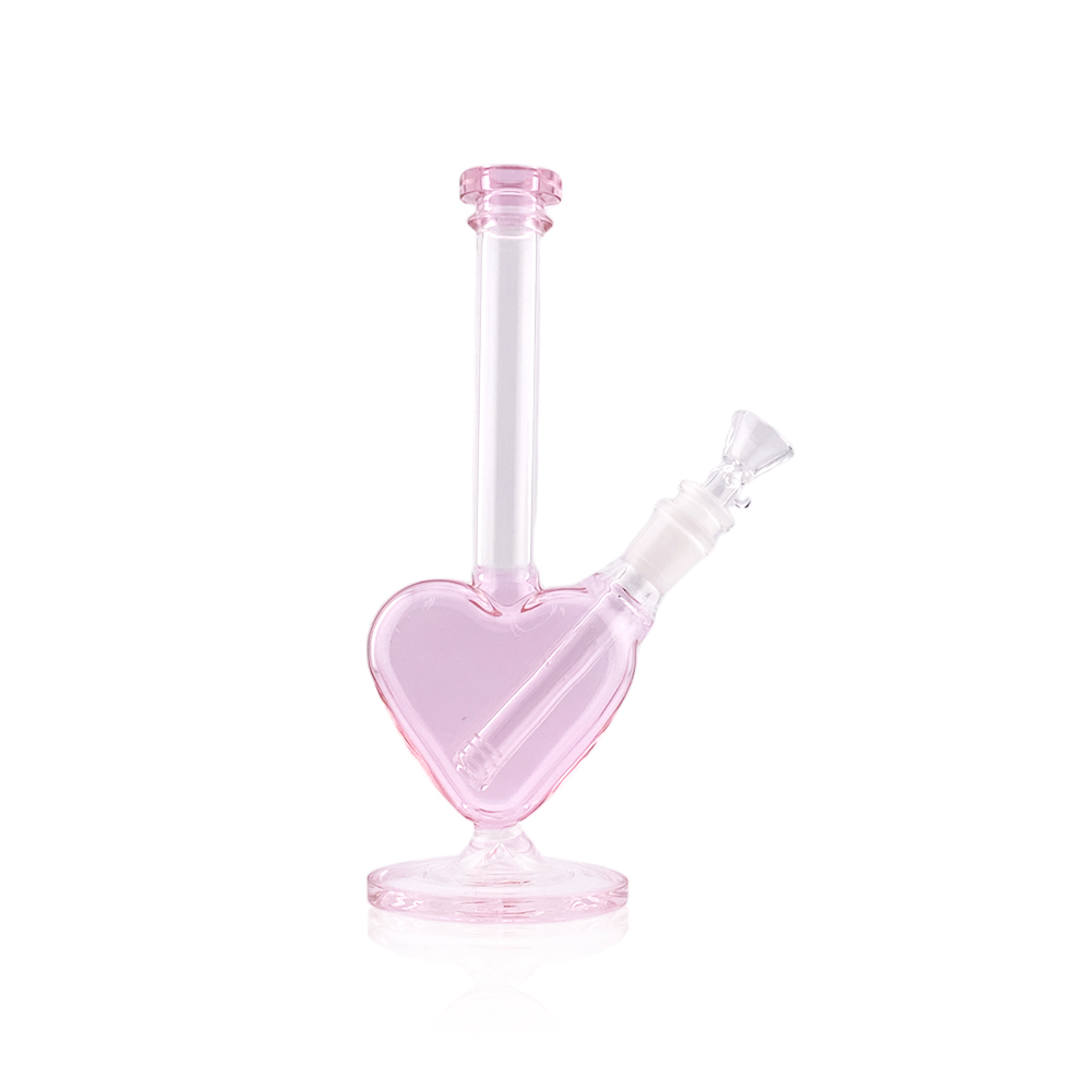 TROPICANNA - GLASS - HEART BONG