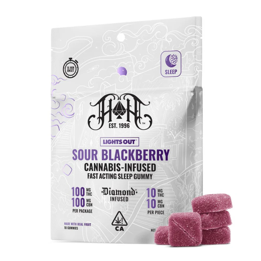 Heavy Hitters: Lights Out - Sour Blackberry - Heavy Hitters