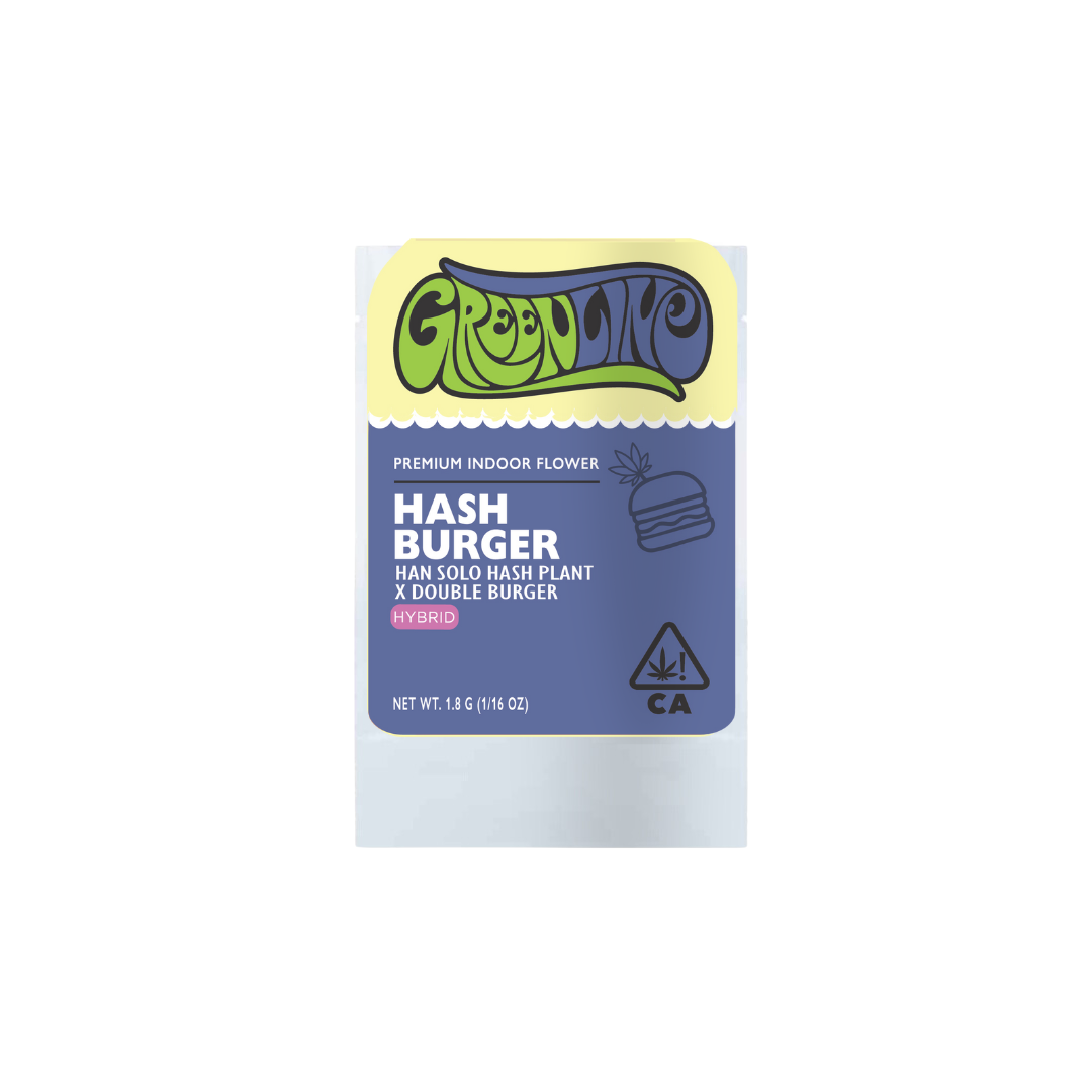 Greenline | Indoor Flower | Hash Burger | 1.8g