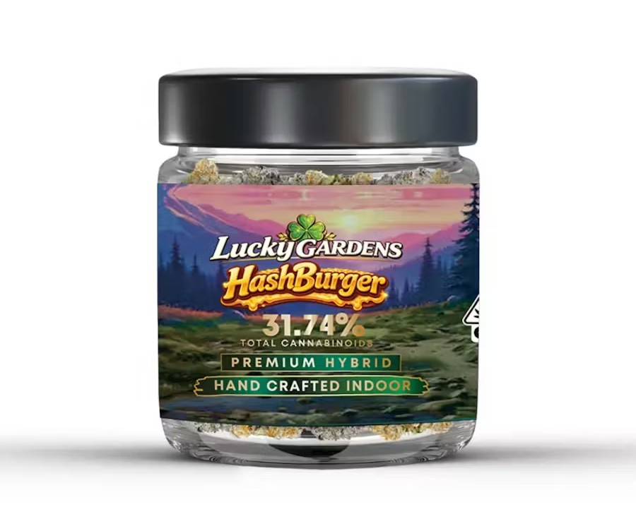 LUCKY GARDENS: Hash Burger 3.5g - Premim Indoor Flower (H)