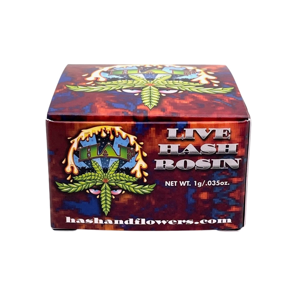 LIVE ROSIN - BAJA SPLASH 1G - HASH AND FLOWERS