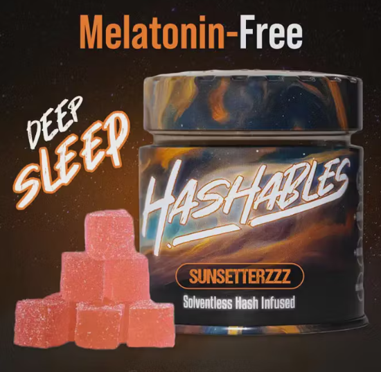 Hashables Sunsetterzzz REMberry 100mg 20pk Gummies