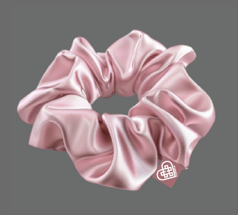 Haven - Limited Edition - Haven Hearts Pink Scrunchie
