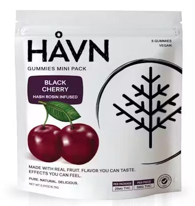 Rosin Gummies Mini Black Cherry