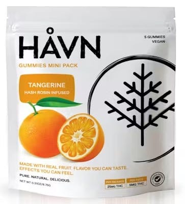 Hash Rosin Gummies Mini Tangerine