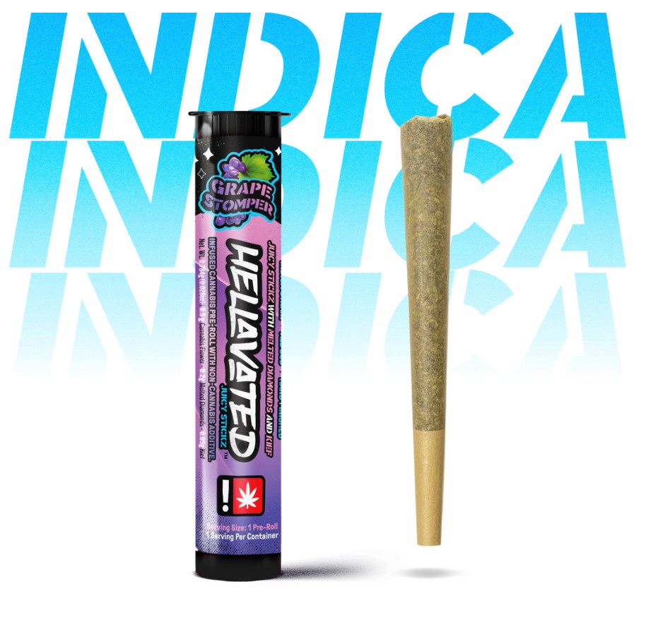 Grape Stomper, Flavored Infused Pre-Roll, 0.78g