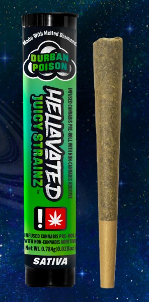 Durban Poison, Infused Pre-Roll, 0.78g