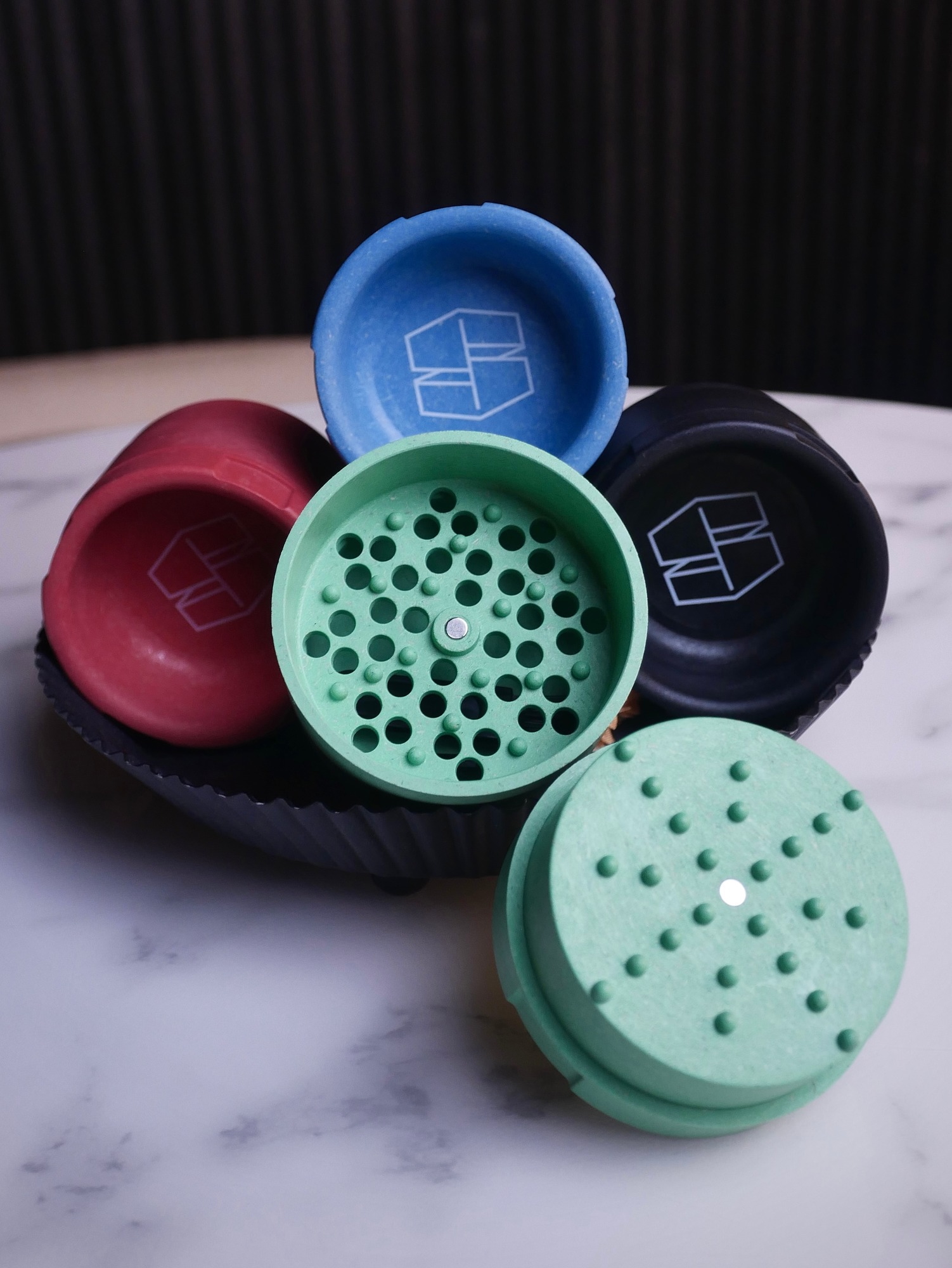 Stache | Hemp Grinder | Green 3pc