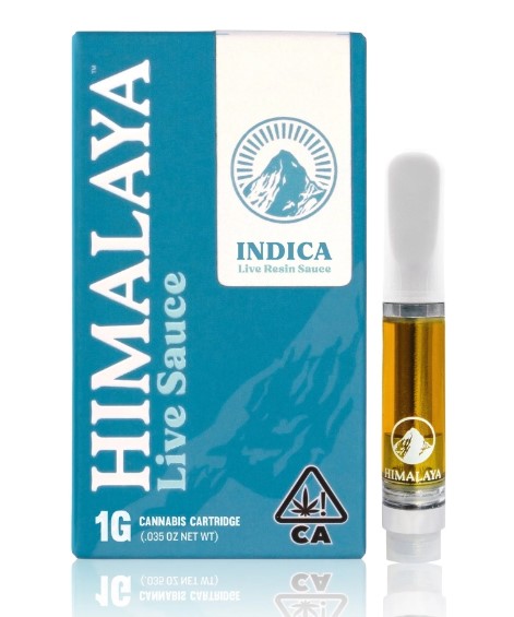 Himalaya 1g Peaches Live Sauce Cartridge