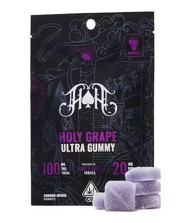 Heavy Hitters Holy Grape Gummies