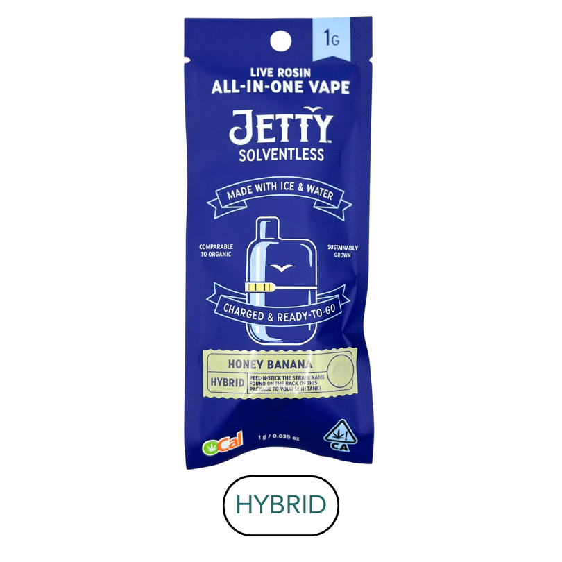 Jetty - Solventless - Honey Banana - RTU - 1.0g