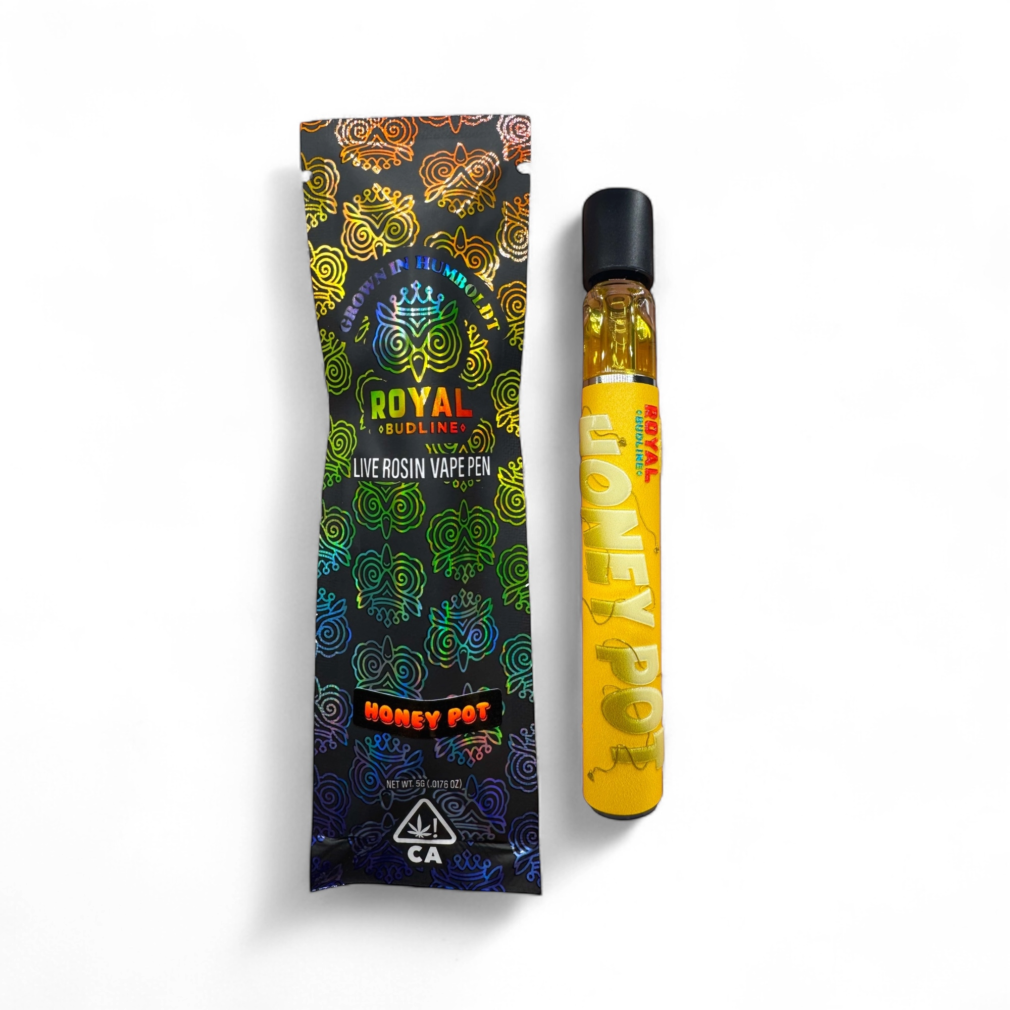 Royal Budline - Vape: Honey Pot (Live Rosin Disposable)