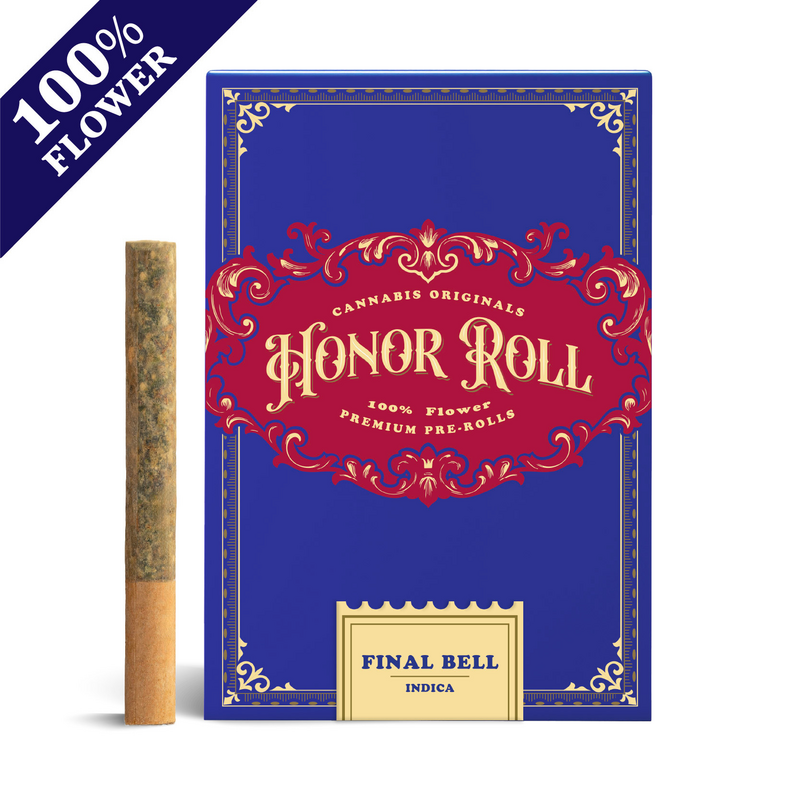 Honor Roll Final Bell Chill Out Indica 0.58g 6pk Prerolls