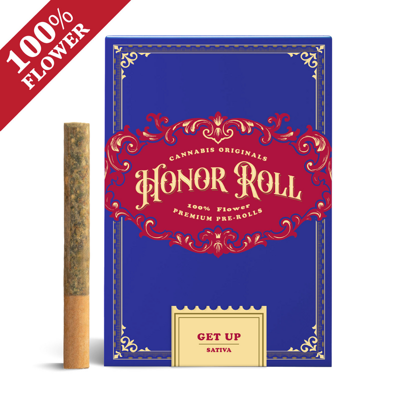 Honor Roll Get Up Go Time Sativa 0.58g 6pk Prerolls