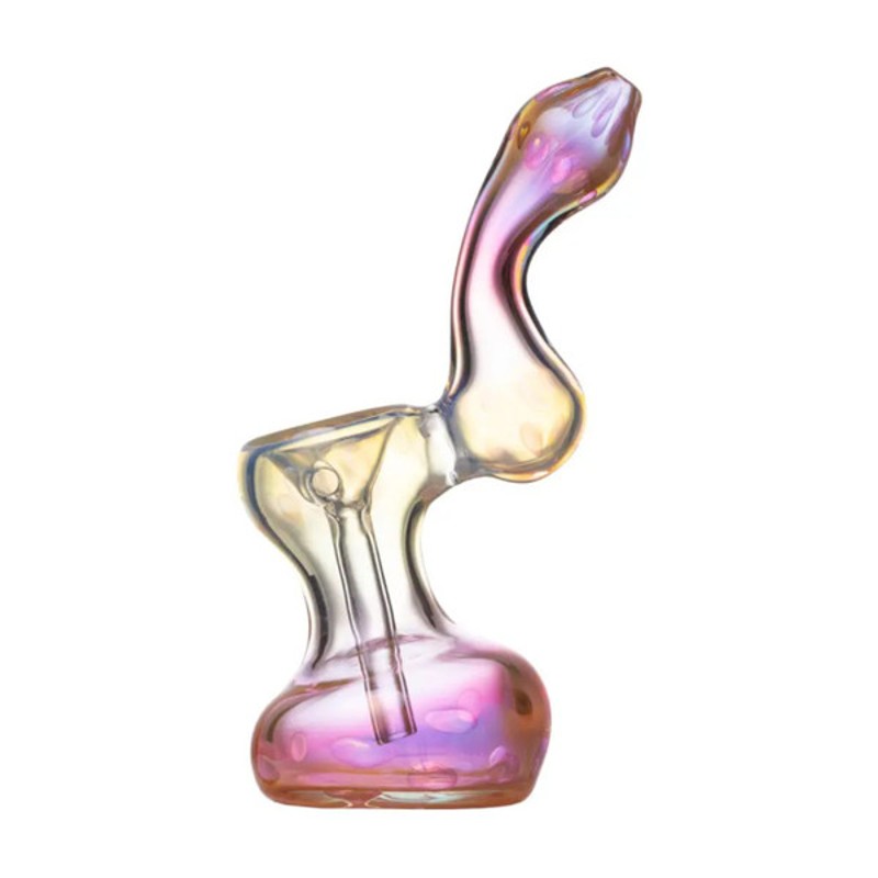 Human Grade Sherlock Bubbler 2 - Pink Gold Fumed