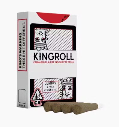 Kingroll 4pk .75g Grandi Guava x Grapefruit Romulan Infused Preroll 4pk