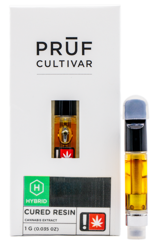 Pruf Cultivar Jomo #9 Cured Resin Cartridge 1g