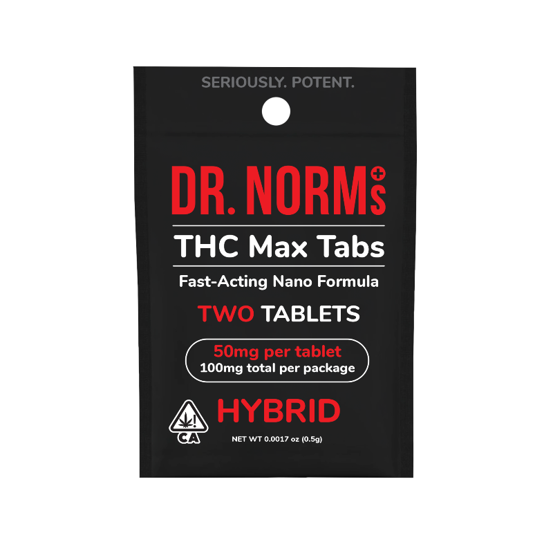 Dr. Norm's - Hybrid THC Max Tablets 2ct 100mg