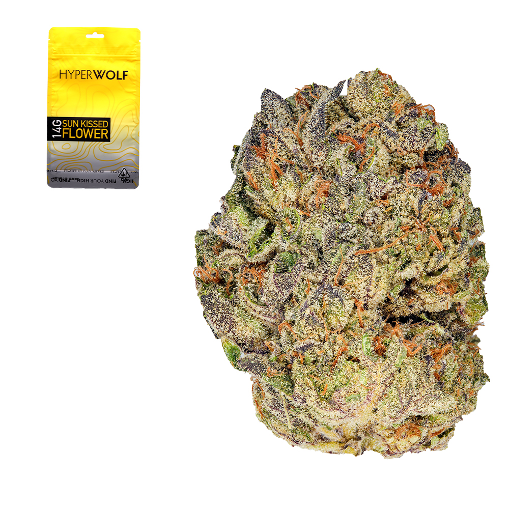Hyperwolf Purple Push Pop Half Ounce Flower Strain (sativa), 14g