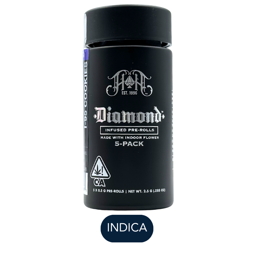 Heavy Hitter - I-95 Cookies - Infused Preroll Pack - 5pk - 2.5g