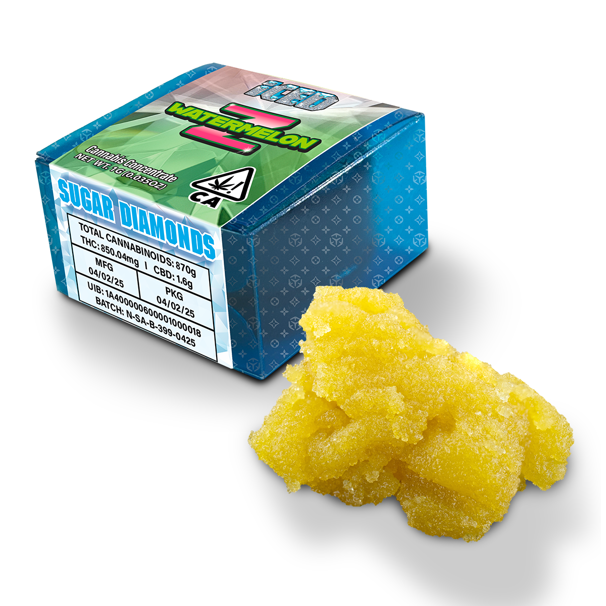 ICED | Sugar Diamonds | Watermelon Z | 1g