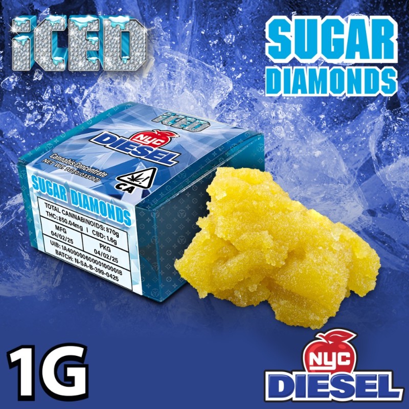 ICED Apple Fritter (H) Sugar Diamonds 1g