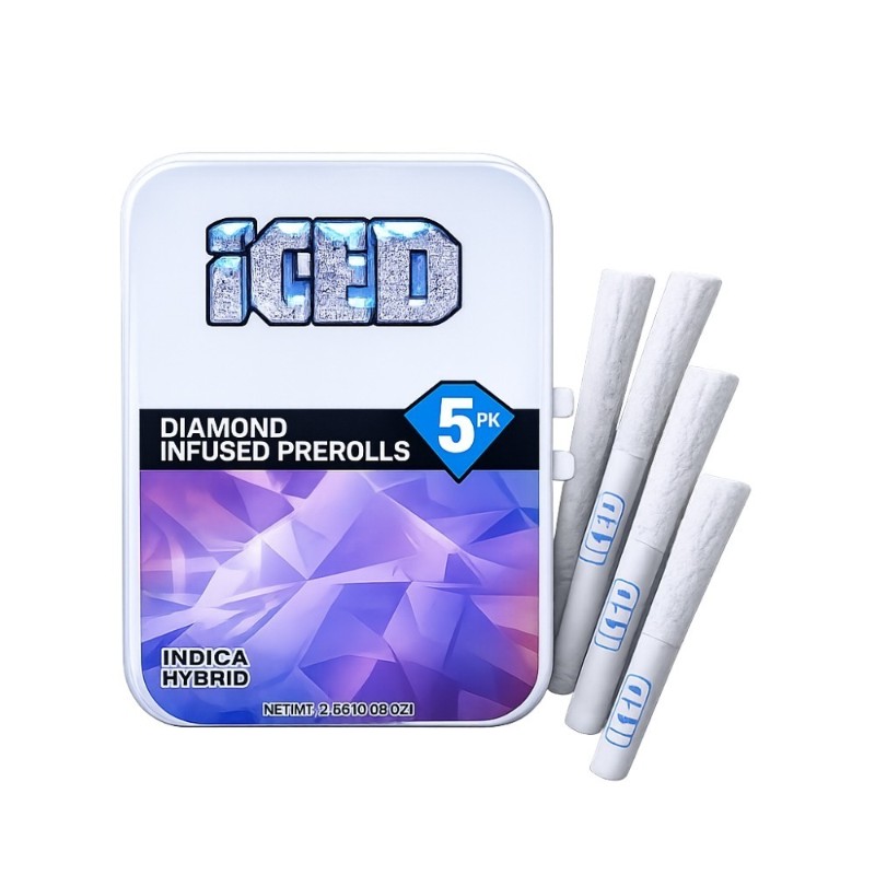 ICED Tropicana Cookies (H) Infused Preroll 5pk 2.5g