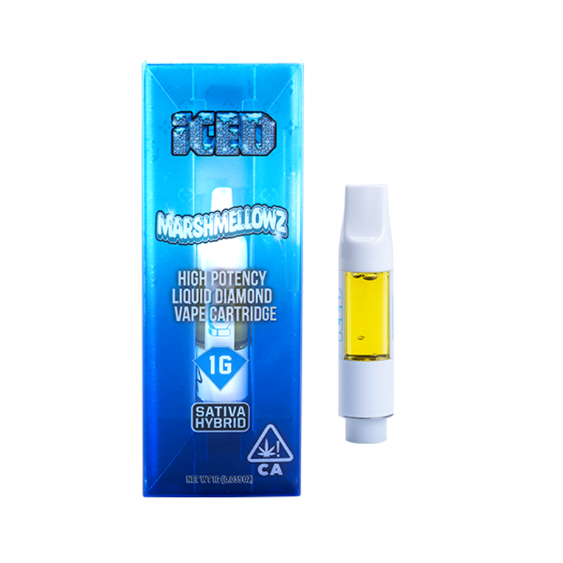 ICED Marshmellowz (S) LQD Diamond Cart 1g