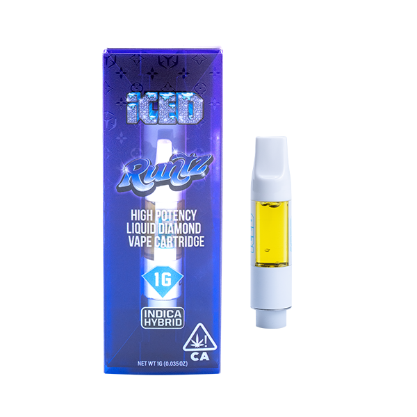 ICED | Vape Cartridge | Runtz | 1g