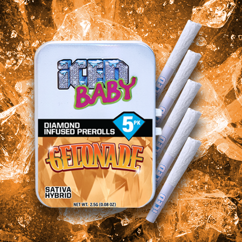 ICED Gelonade (S) Infused Preroll 5pk 2.5g