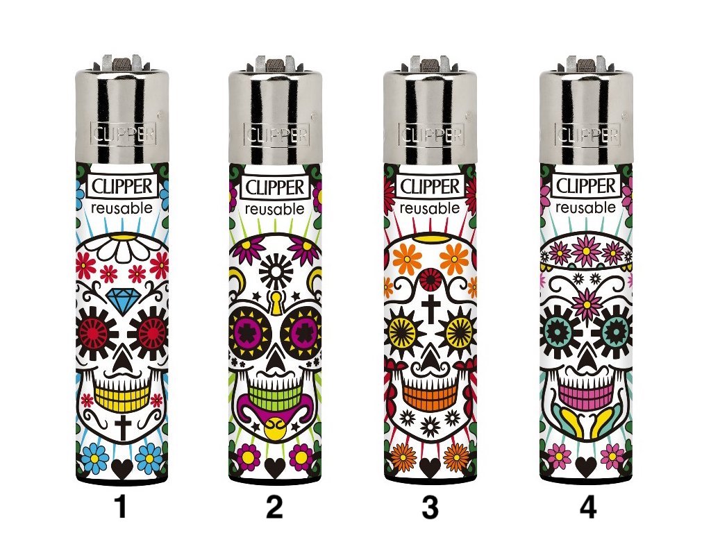 Clipper | Printed | Sugar Skulls