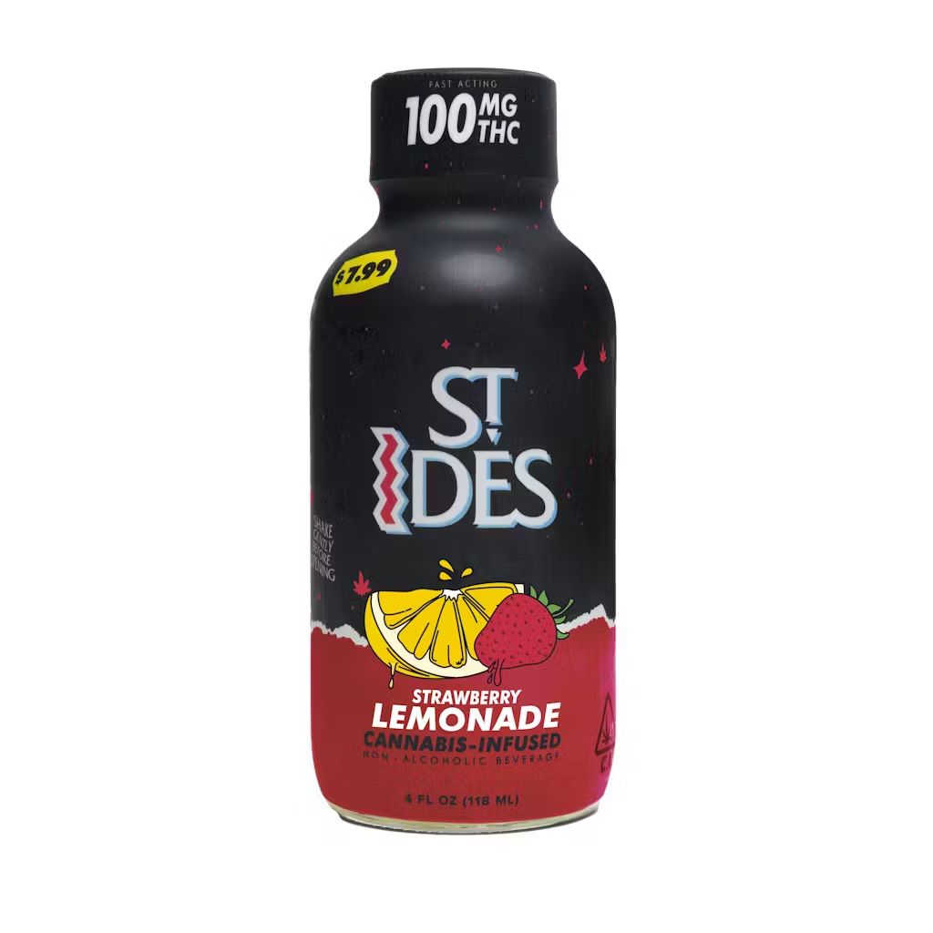 St Ides - Drinks - Shots - Strawberry Lemonade - 100MG