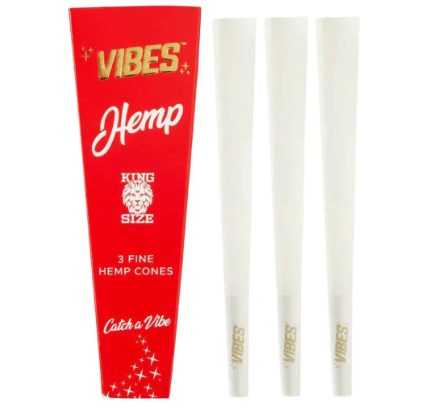 Vibes Red - King Size Cones