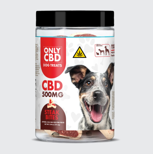 Only CBD Dog Treats CBD 500mg Bacon Bites