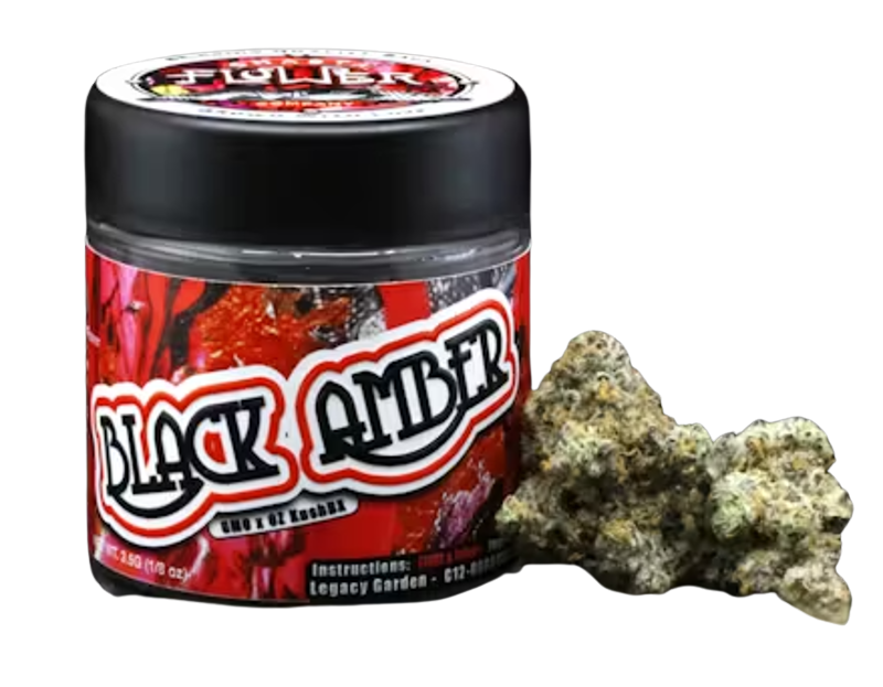 Shasta Flower Co - Flower - Black Amber - 3.5G