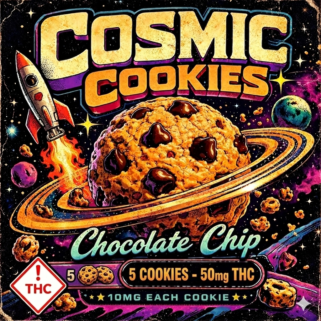 DSC - Cosmic Cookies - 50mg (5 x 10 mg)