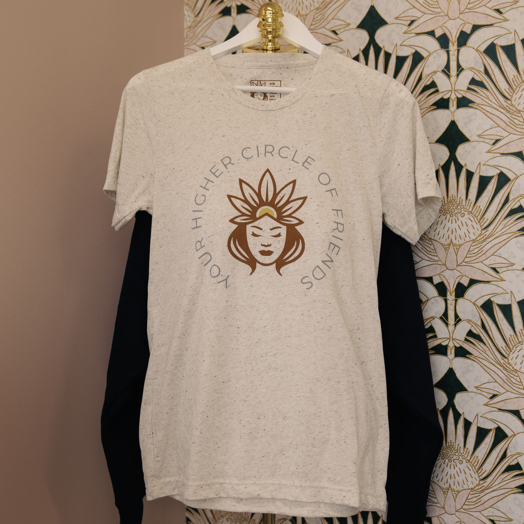 Your Higher Circle of Friends | Oatmeal T-Shirt